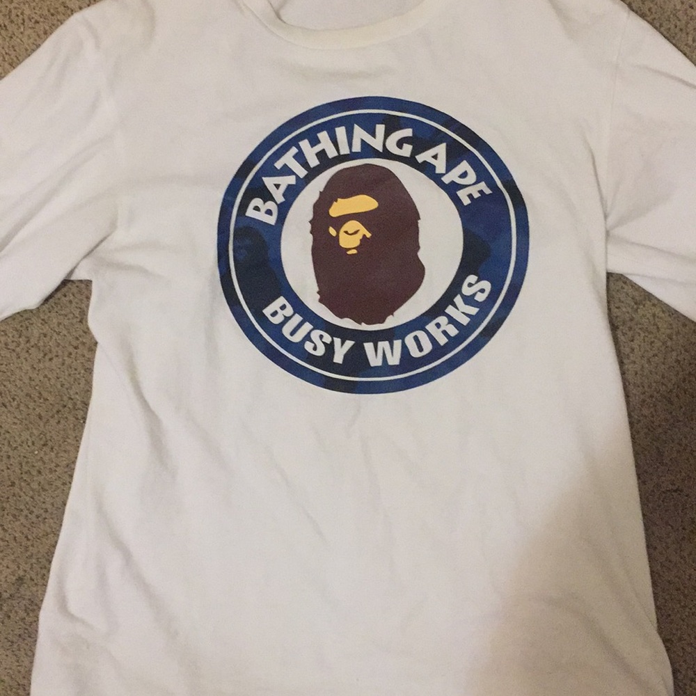 Authentic Bathing Ape Busy Works Tee